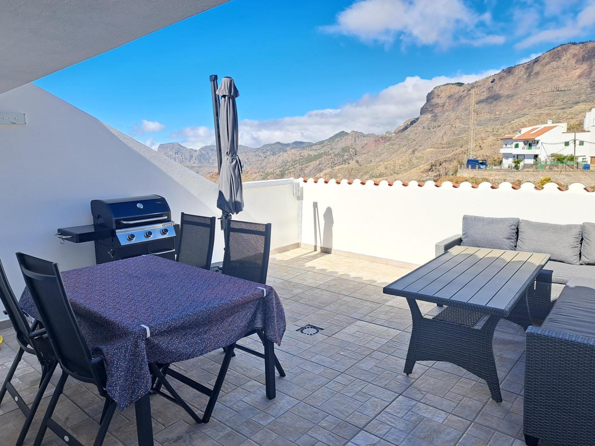 Ferienwohnung Terraza Sol Y Niebla Tejeda  Exterior foto